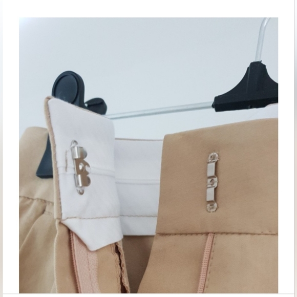 DEAREST Maybe Baby Tan Pleated Dress Pant Size S - Picture 4 of 6